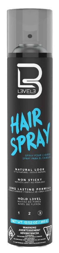 L3VEL3 Hair Spray Natural Look Hold Level 3 13.52 oz - ANNS BEAUTY SUPPLY