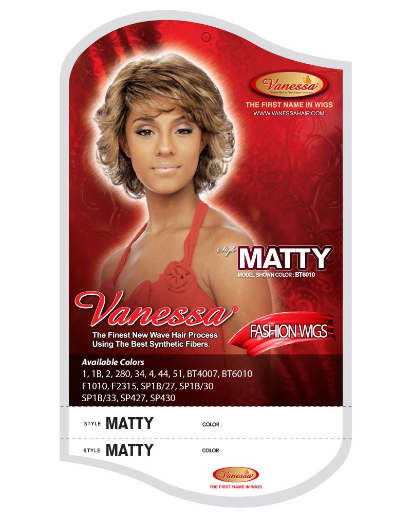 Vanessa Fashion Full Wig Matty - ANNS BEAUTY SUPPLY