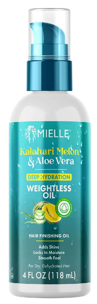 Mielle Kalahari Melon and Aloe Vera Weightless Oil Hair Finishing Oil 4 oz - ANNS BEAUTY SUPPLY