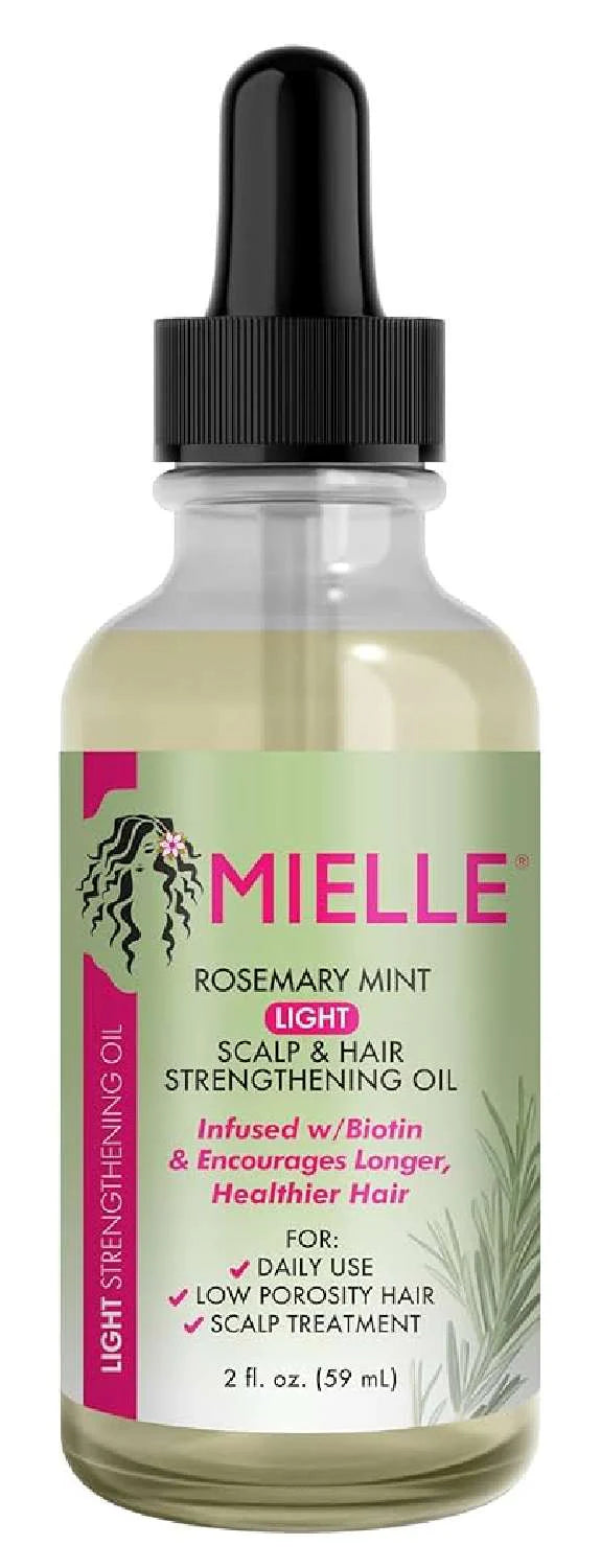 Mielle Rosemary Mint Light Scalp and Hair Strengthening Oil 2 oz - ANNS BEAUTY SUPPLY