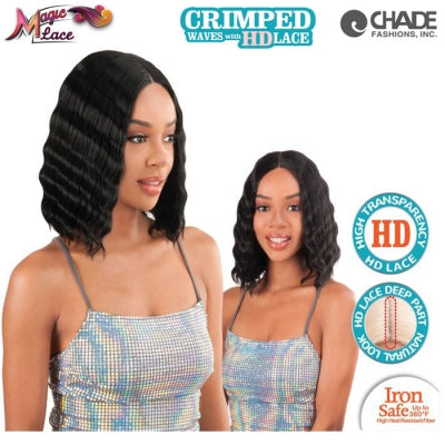 Chade Magic Lace HD Lace Crimped Wave Synthetic Wig MLCR11