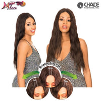 New Born Free Magic Lace Rotating Free Part Long Straight Synthetic Wig MLI321