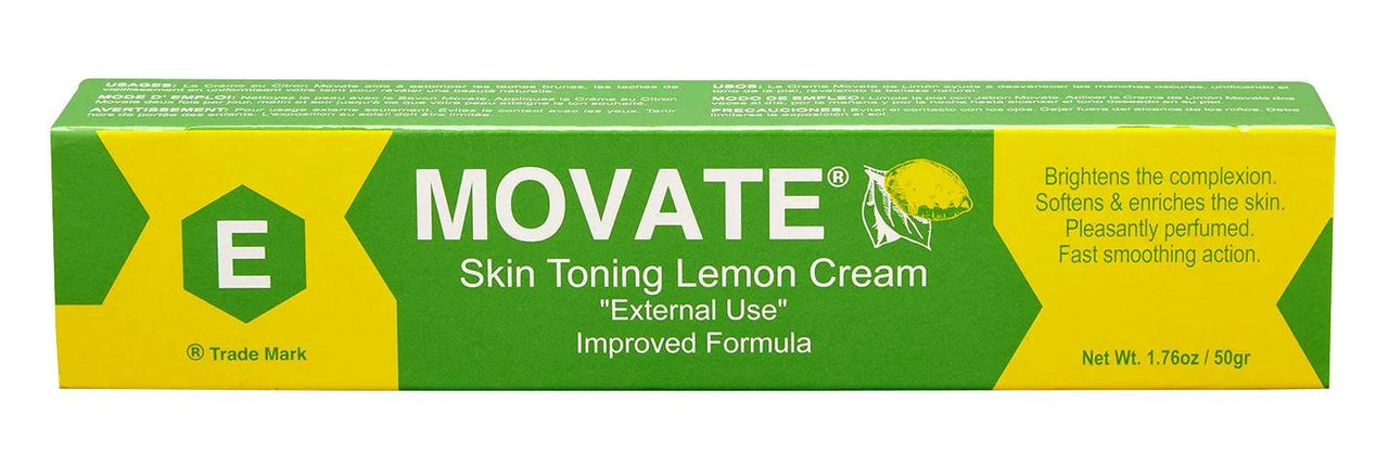 Movate Skin Toning Lemon Cream External Use 1.76 oz - ANNS BEAUTY SUPPLY