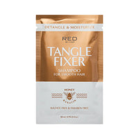 Red by Kiss Tangle Fixer Shampoo for Smooth Hair Honey Keratin Sulfate Free 1.75 oz - ANNS BEAUTY SUPPLY