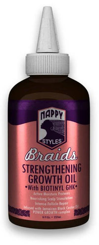 Nappy Styles Braids Strengthening Growth Oil 8 oz