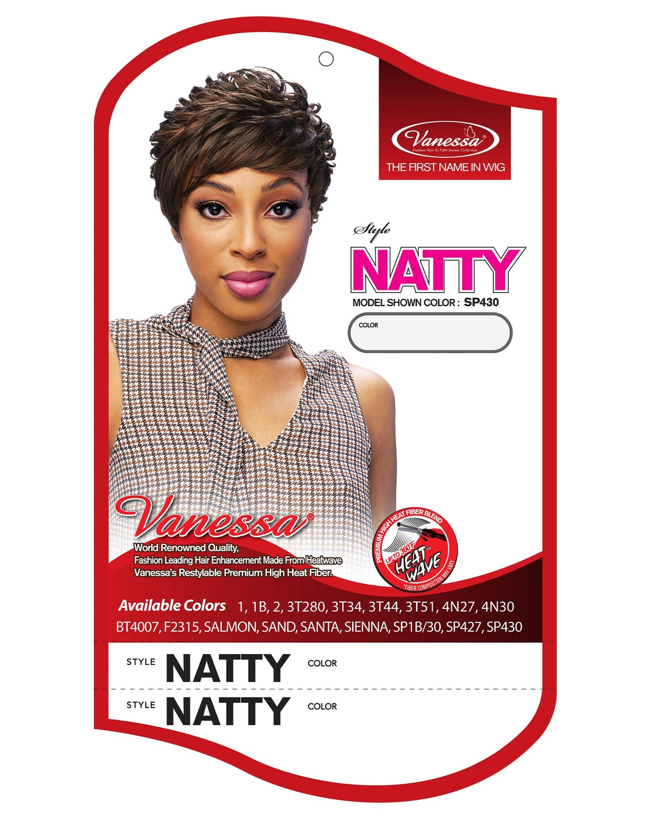 Vanessa Fashion Full Wig Natty - ANNS BEAUTY SUPPLY
