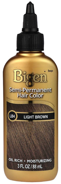 Bigen Semi-Permanent Hair Color LB4 Light Brown 3 Oz - ANNS BEAUTY SUPPLY