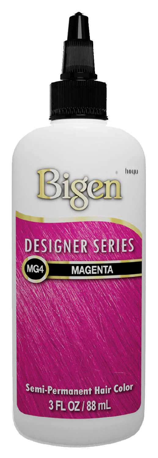 Bigen Designer Series Semi-Permanent Hair Color – MG4 Magenta – 3 fl oz - ANNS BEAUTY SUPPLY