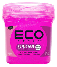 Eco Style Curl & Wave Styling Gel 16 oz - ANNS BEAUTY SUPPLY