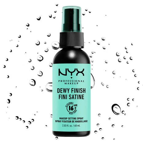 NYX Professional Makeup Dewy Finish Setting Spray 2.03 fl. oz. / 60 mL - ANNS BEAUTY SUPPLY