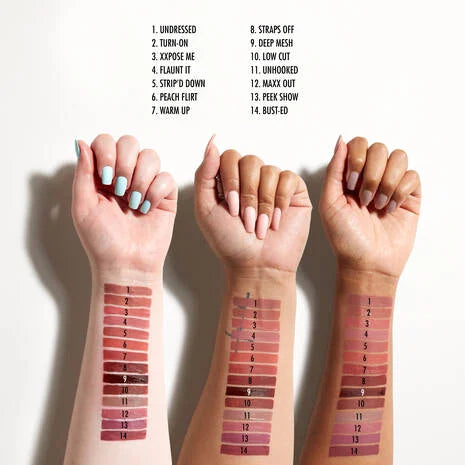 NYX Professional Makeup Lip Lingerie XXL Matte Liquid Lipstick - Deep Mesh - ANNS BEAUTY SUPPLY