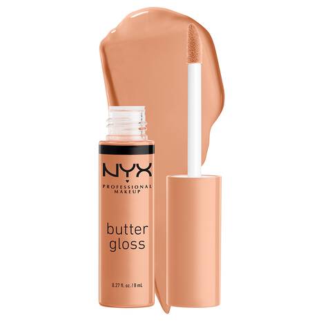NYX Professional Makeup Butter Gloss - Fortune Cookie - 0.27 fl. oz. / 8 mL - ANNS BEAUTY SUPPLY