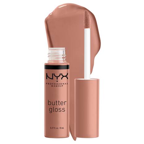 NYX Professional Makeup Butter Gloss - Madeleine - 0.27 fl. oz. / 8 mL - ANNS BEAUTY SUPPLY