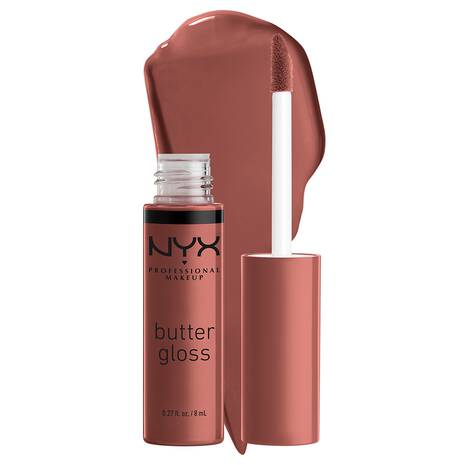 NYX Professional Makeup Butter Gloss - Praline -  0.27 fl. oz. / 8 mL - ANNS BEAUTY SUPPLY