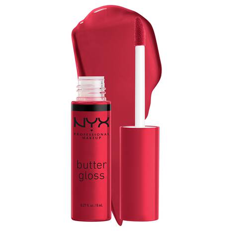 NYX Professional Makeup Butter Gloss - Red Velvet - 0.27 fl. oz. / 8 mL - ANNS BEAUTY SUPPLY