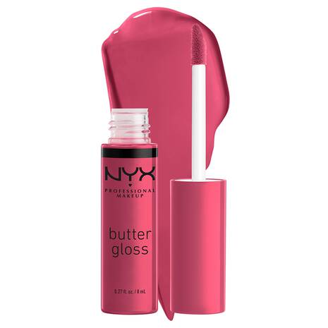 NYX Professional Makeup Butter Gloss – Strawberry Cheesecake 0.27 fl. oz. / 8 mL