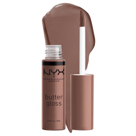 NYX Professional Makeup Butter Gloss - Cinnamon roll - 0.27 fl. oz. / 8 mL - ANNS BEAUTY SUPPLY
