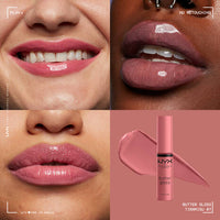 NYX Professional Makeup Butter Gloss - Tiramisu -  0.27 fl. oz. / 8 mL - ANNS BEAUTY SUPPLY