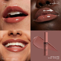 NYX Professional Makeup Butter Gloss - Spiked Toffee - 0.27 fl. oz. / 8 mL - ANNS BEAUTY SUPPLY