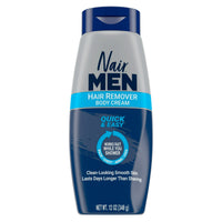 Nair Men Hair Remover Body Cream Quick and Easy 12 oz - ANNS BEAUTY SUPPLY
