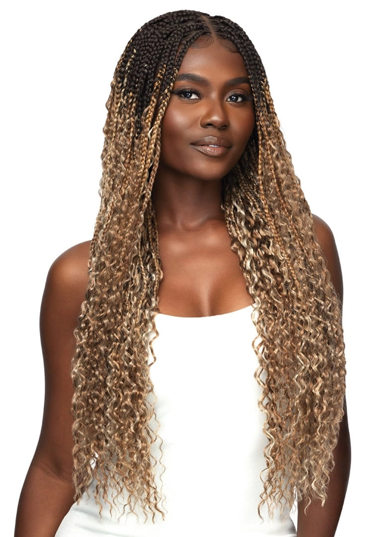 Outre 13"x 4" HD Pre-Braided Lace Front Wig Boho Box Braid 30" QLOBBB30 - ANNS BEAUTY SUPPLY