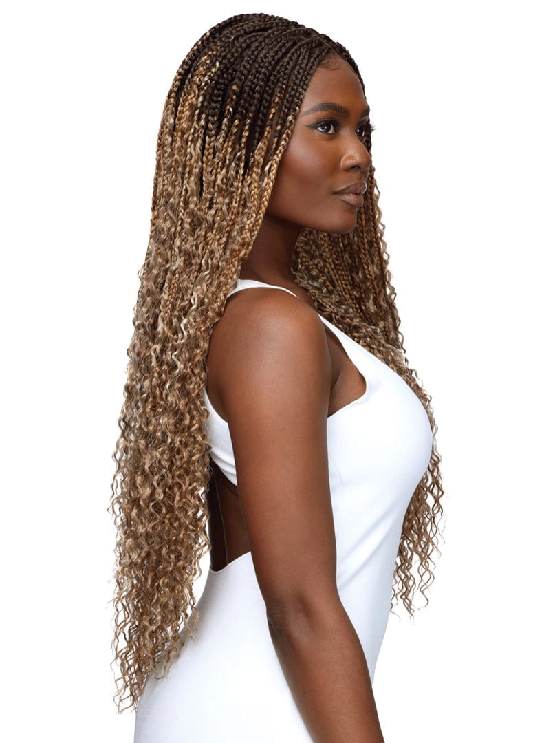 Outre 13"x 4" HD Pre-Braided Lace Front Wig Boho Box Braid 30" QLOBBB30 - ANNS BEAUTY SUPPLY