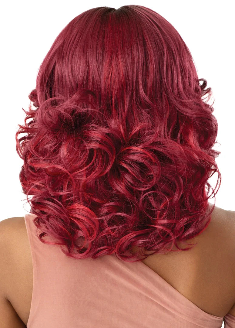 Outre 5"x 5" HD Lace Closure Lace Front Wig HHB-Body Wave 16" QLHBO55BW16 - ANNS BEAUTY SUPPLY