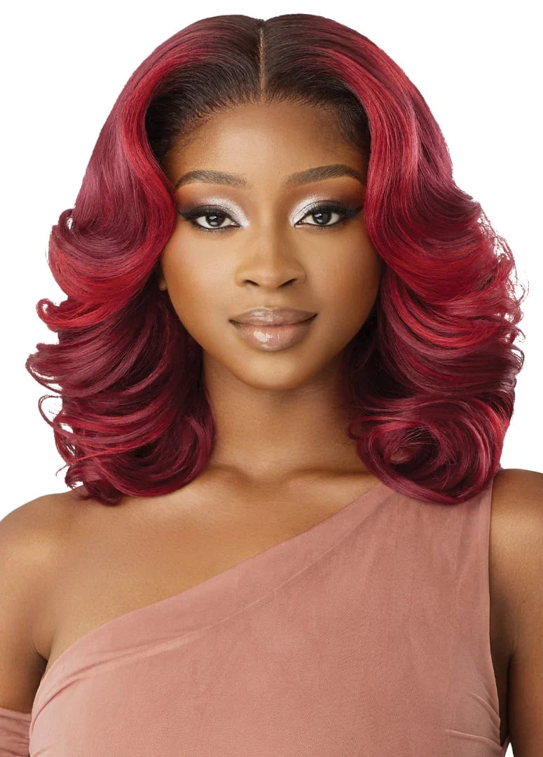 Outre 5"x 5" HD Lace Closure Lace Front Wig HHB-Body Wave 16" QLHBO55BW16 - ANNS BEAUTY SUPPLY