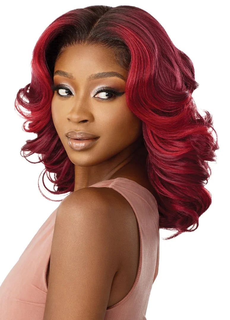 Outre 5"x 5" HD Lace Closure Lace Front Wig HHB-Body Wave 16" QLHBO55BW16 - ANNS BEAUTY SUPPLY