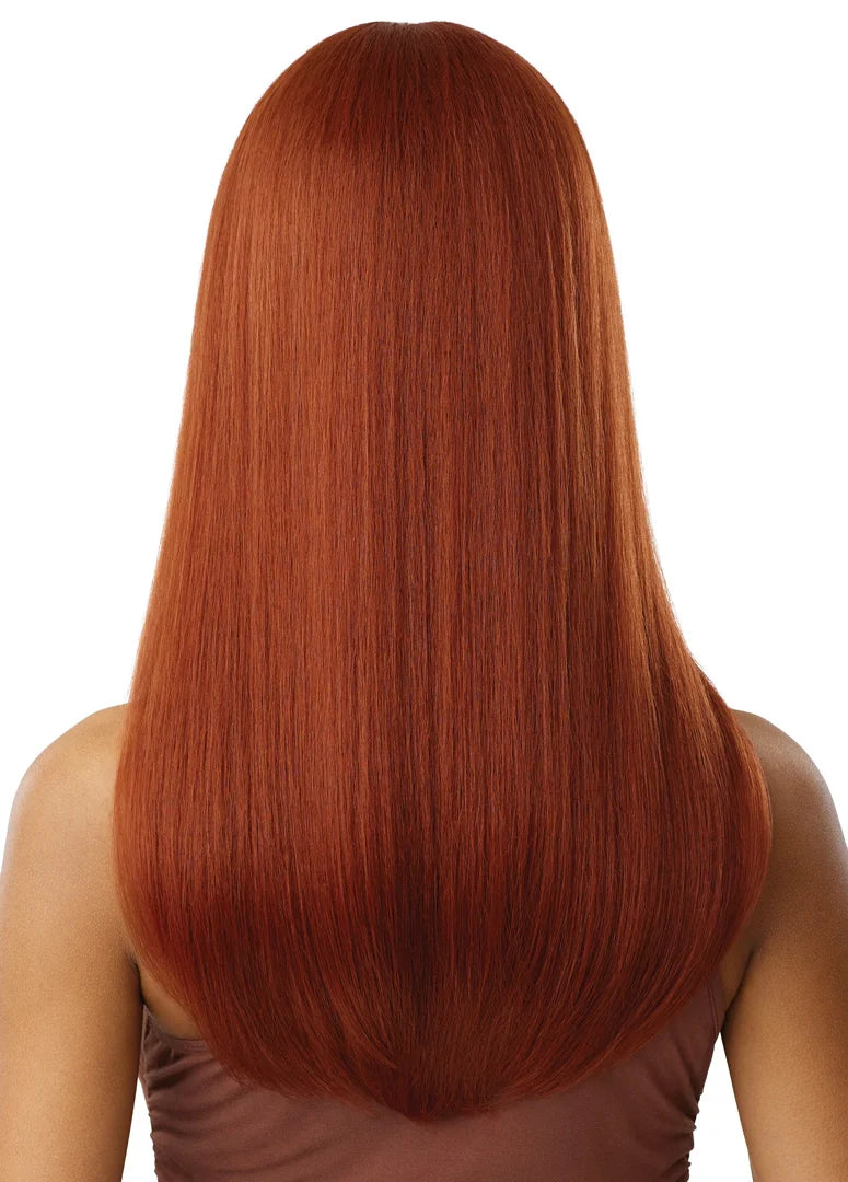 Outre 5"x 5" HD Lace Closure Lace Front Wig HHB-Natural Yaki 22 QLHBO55NY22 - ANNS BEAUTY SUPPLY