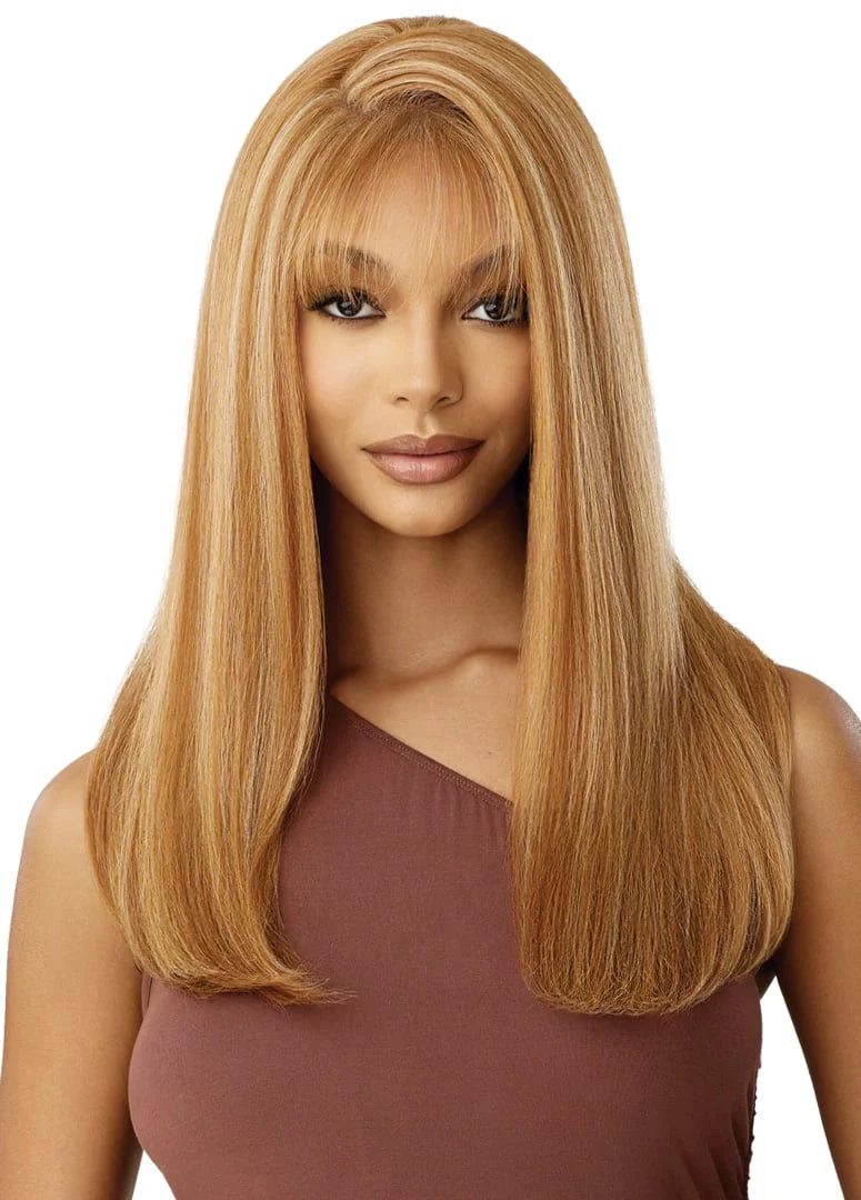 Outre 5"x 5" HD Lace Closure Lace Front Wig HHB-Natural Yaki 22 QLHBO55NY22 - ANNS BEAUTY SUPPLY