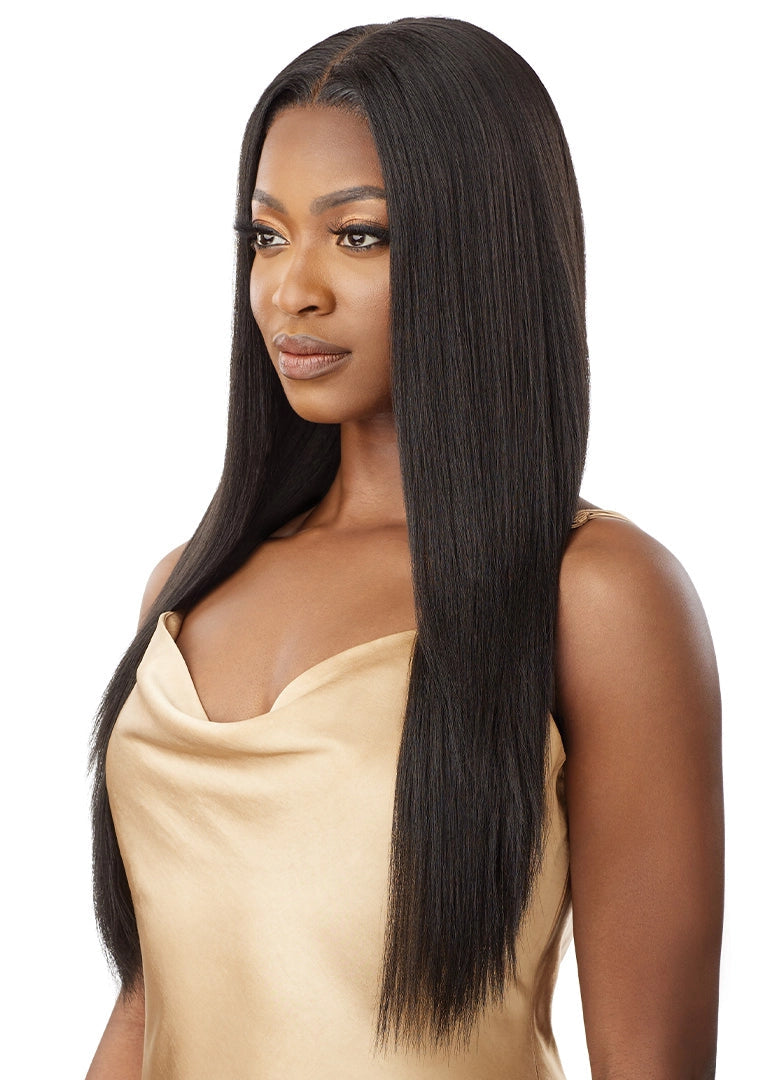 Outre 5"x 5" HD Lace Closure Lace Front Wig HHB-Yaki Straight 26" QLHBO55YS26 - ANNS BEAUTY SUPPLY