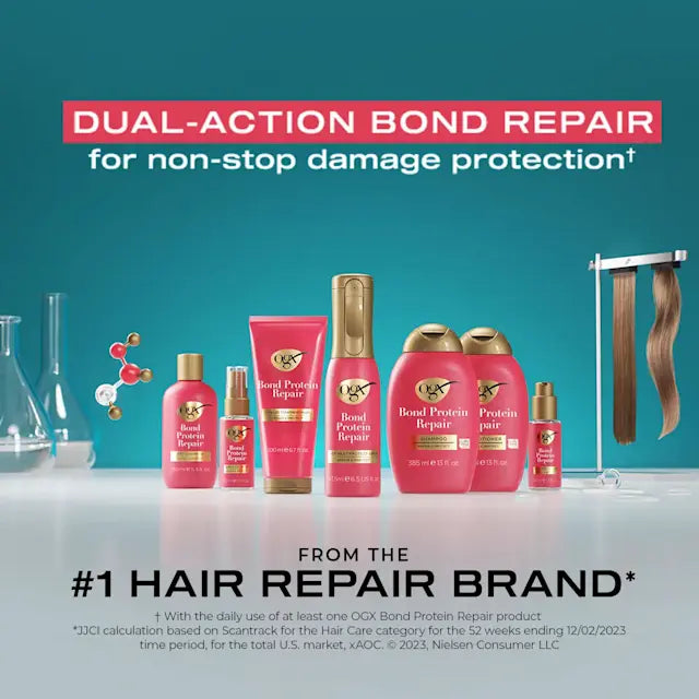 OGX Bond Protein Repair 1-Minute Treatment Mask 6.7 Fl. Oz. (200 ml)