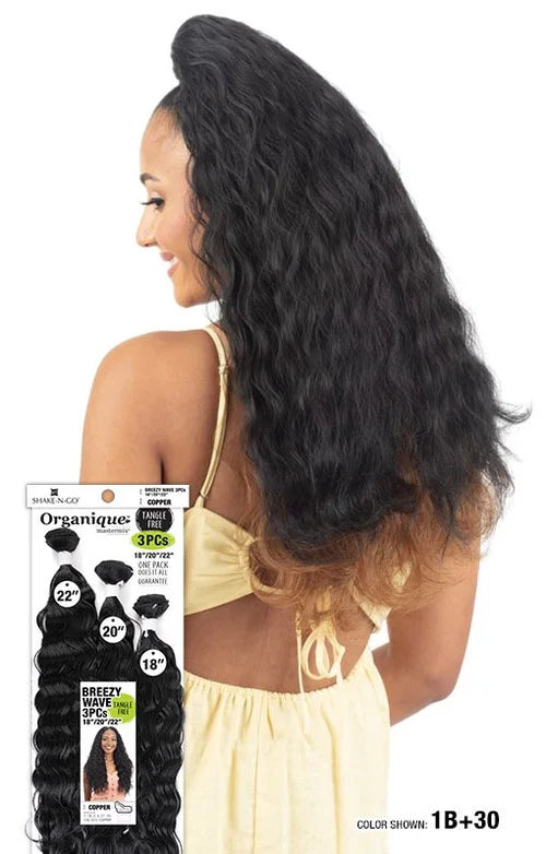 Shake N Go Organique Mastermix Breezy Wave 3PCS 18 20 22