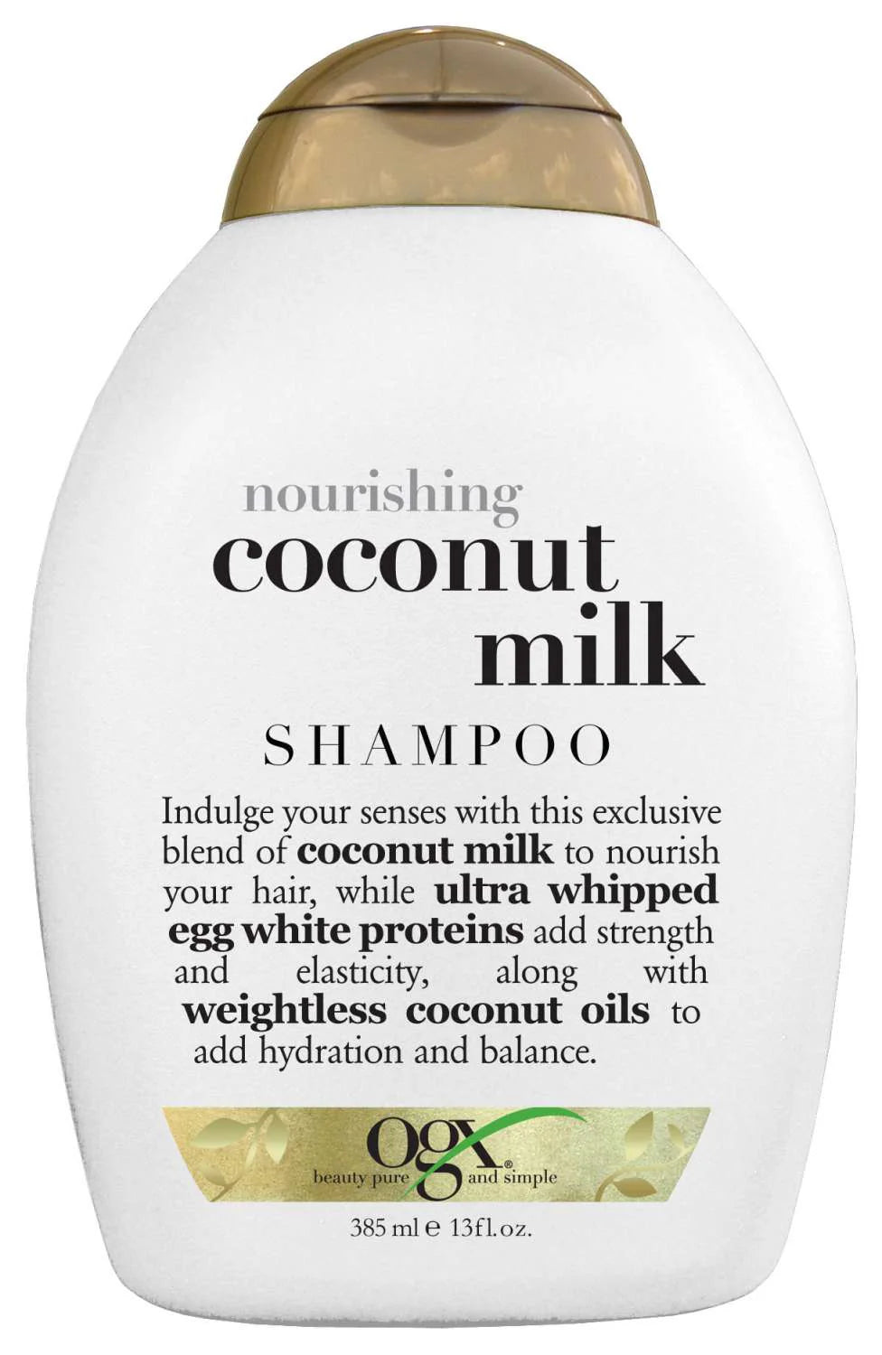 OGX Nourishing Coconut Milk Shampoo 13 oz - ANNS BEAUTY SUPPLY