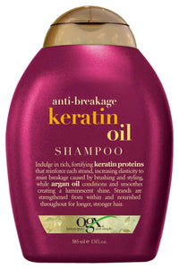 OGX Anti Breakage Keratin Oil Shampoo 13 oz - ANNS BEAUTY SUPPLY