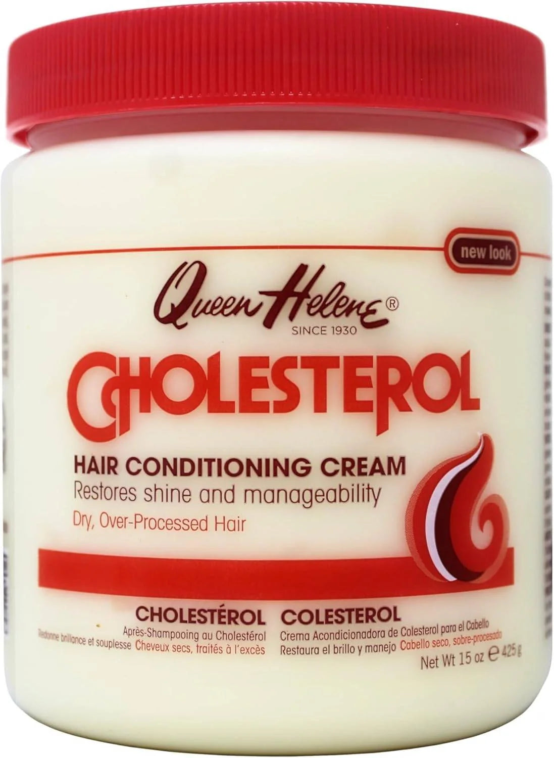 Queen Helene Cholesterol Hair Conditioning Cream 15oz