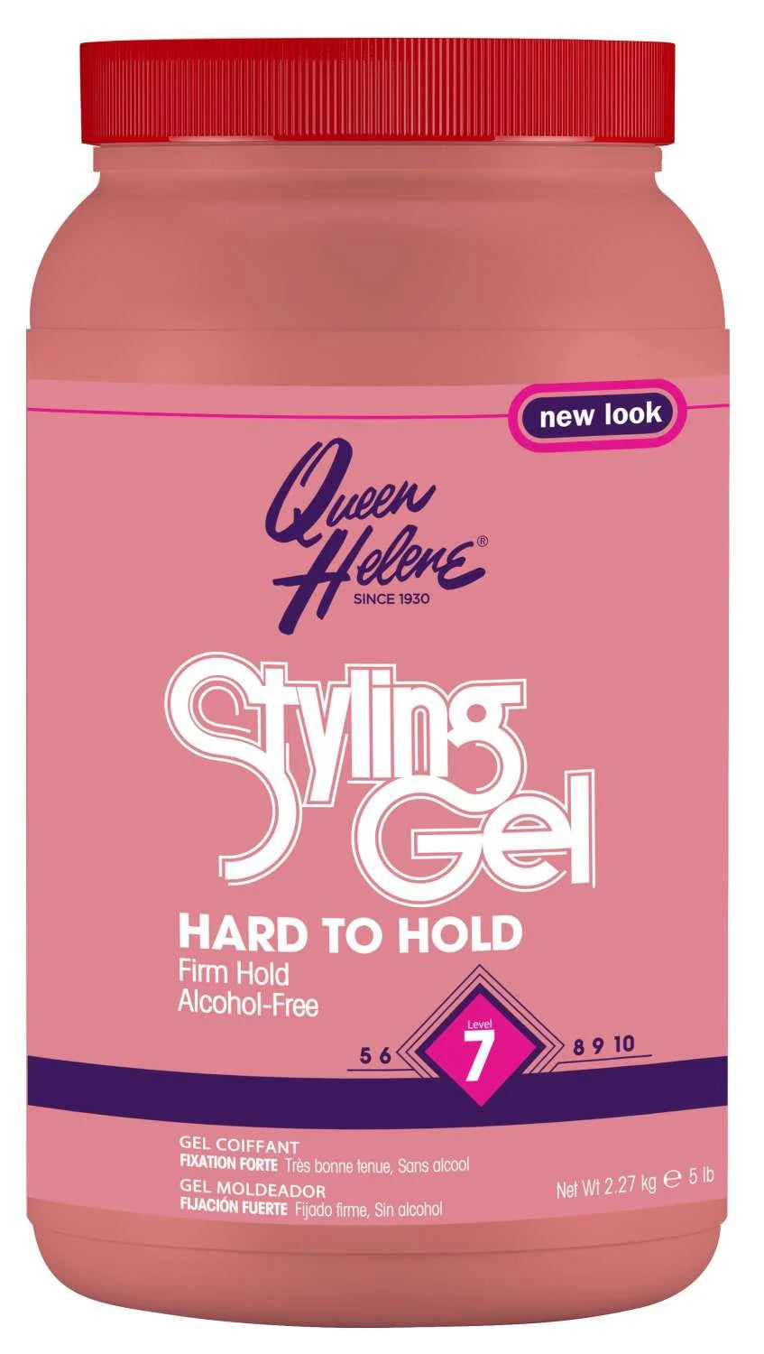 Queen Helene Styling Gel Hard To Hold Level 7 – 5 lb (80 oz)