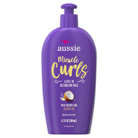 Aussie Miracle Curls Leave-In Detangling Milk with Coconut & Jojoba Oil – 6.7 fl oz