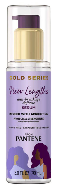 Pantene Gold Series New Lengths Anti-Breakage Defense Serum 3oz