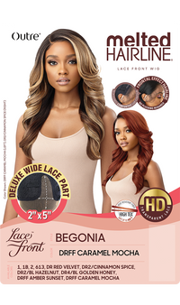Outre Synthetic Melted Hairline HD Lace Front Wig Begonia QLMHDBEG - ANNS BEAUTY SUPPLY