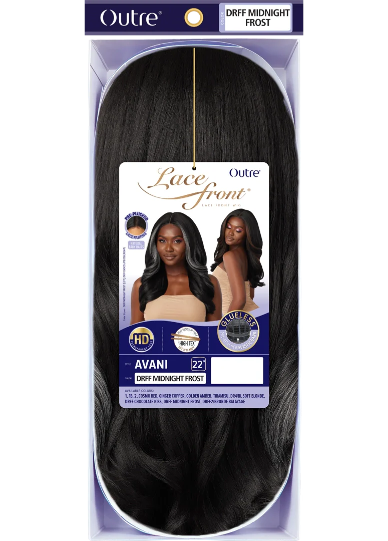 Outre Synthetic Glueless HD Transparent Lace Front Wig Avani - ANNS BEAUTY SUPPLY