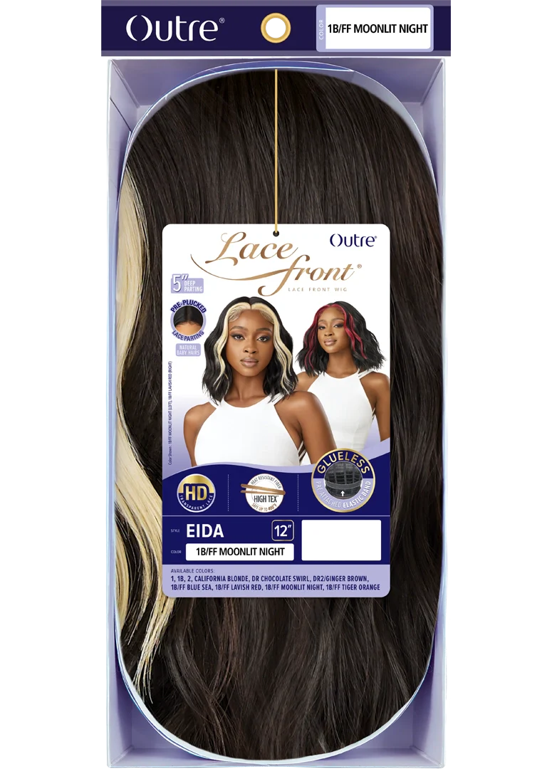 Outre HD Transparent Lace Pre-Plucked 5" Deep Part Lace Front Wig Eida QLEID - ANNS BEAUTY SUPPLY
