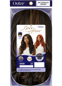 Outre Synthetic Glueless HD Transparent Lace Front Wig Gaia QLGAI * - ANNS BEAUTY SUPPLY