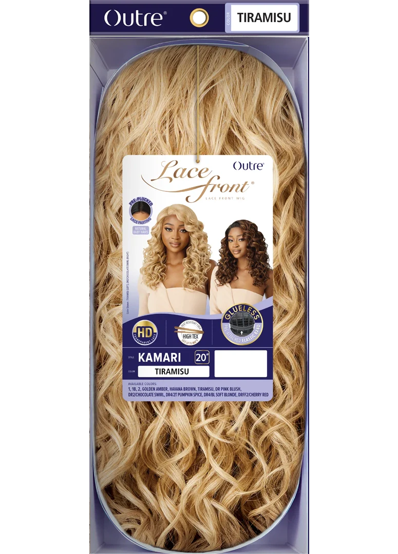 Outre Synthetic Glueless HD Transparent Lace Front Wig Kamari QLKMR* - ANNS BEAUTY SUPPLY