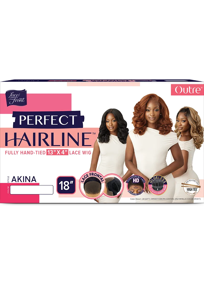 Outre Perfect Hairline 360 Frontal Lace 13"x 6" HD Transparent Lace Front Wig Akina QLPHLAKI - ANNS BEAUTY SUPPLY
