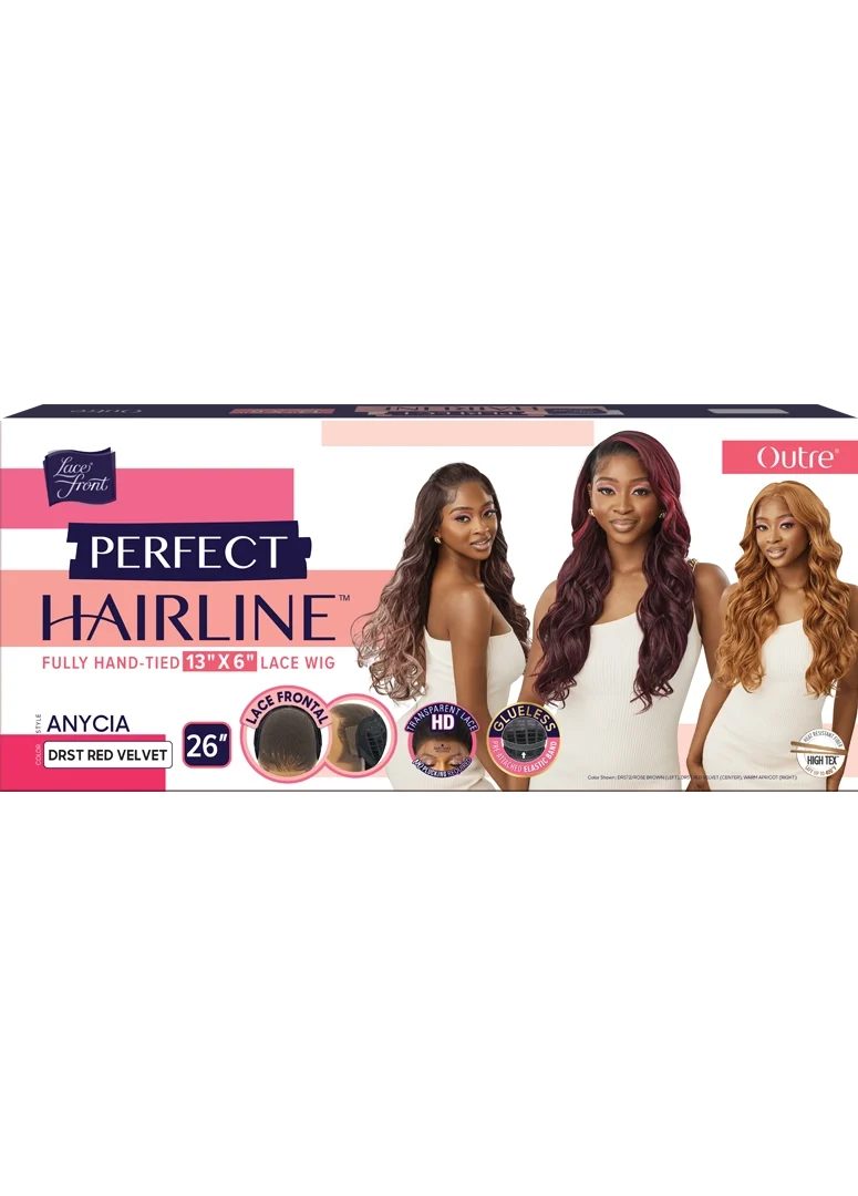 Outre Perfect Hairline 360 Frontal Lace 13"x 6" HD Transparent Lace Front Wig Anycia QLPHLANY - Elevate Styles