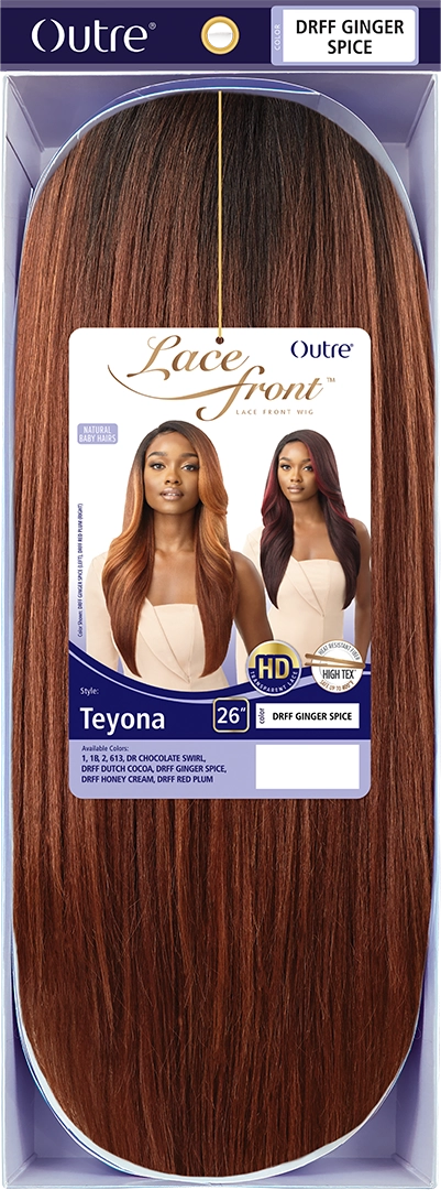 Outre Lace Front HD Transparent Lace Wig Teyona 26"