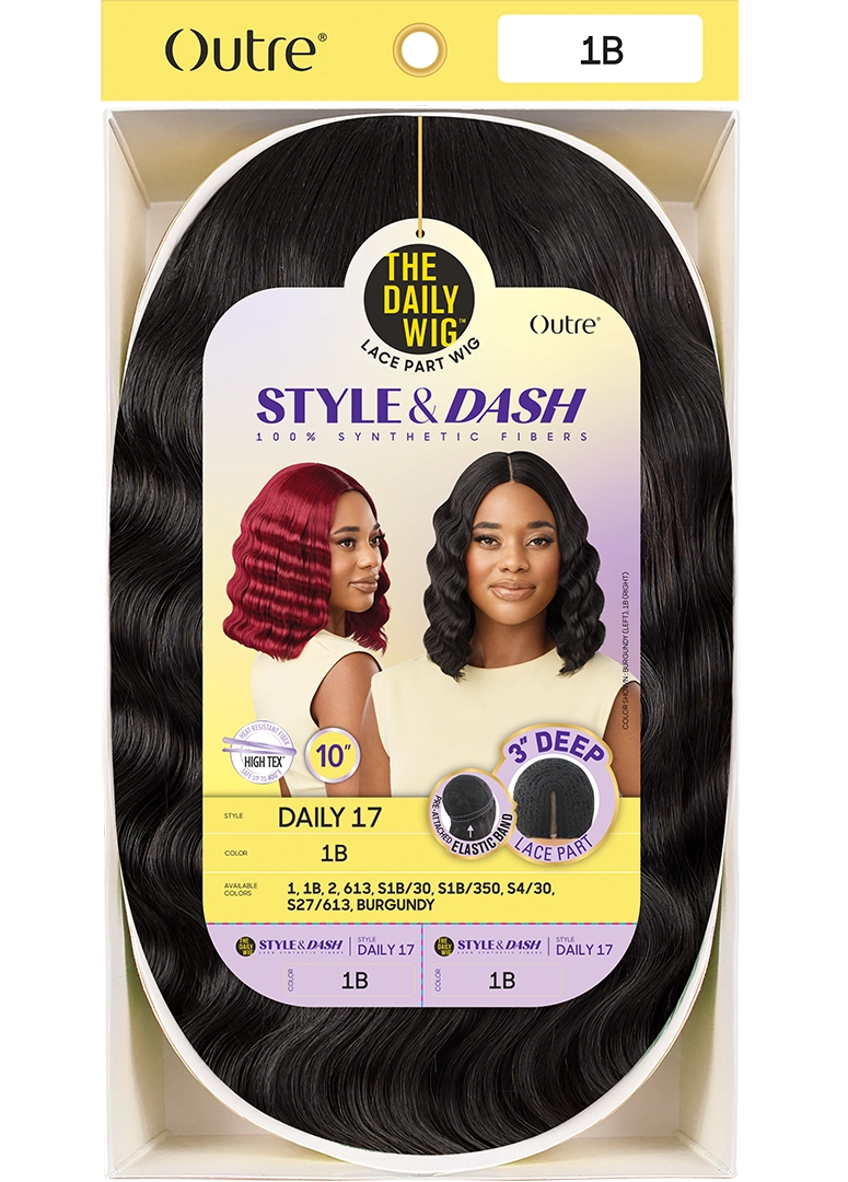 Outre The Daily Wig Style & Dash Daily 17 10" Lace Part Synthetic Wig