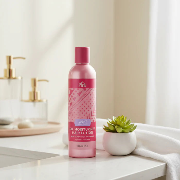 Luster's Pink Light Oil Moisturizer Hair Lotion 355 ml e 12 fl. oz.